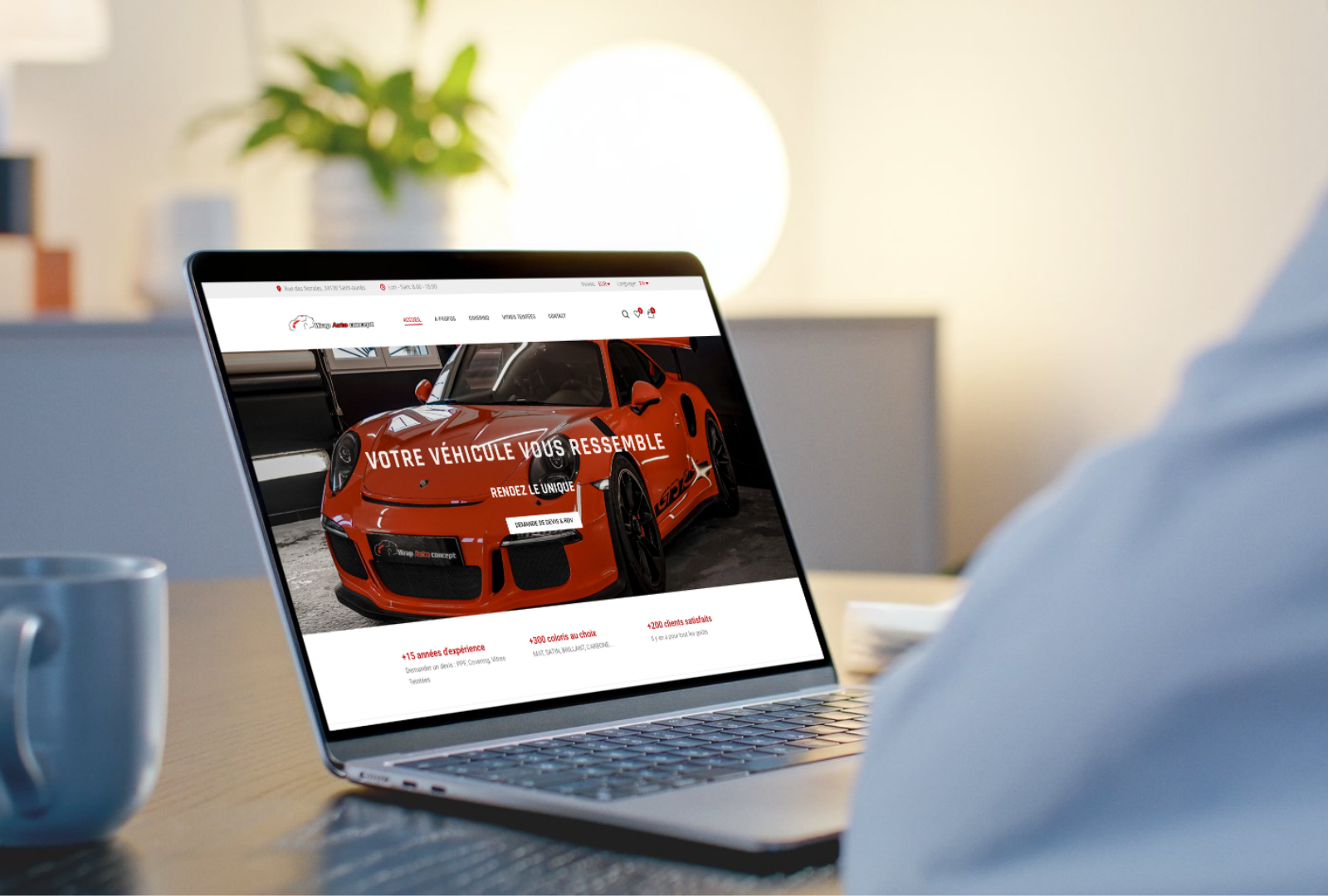 Wrap Auto Concept Site Internet - Agence web entre Nîmes et Montpellier
